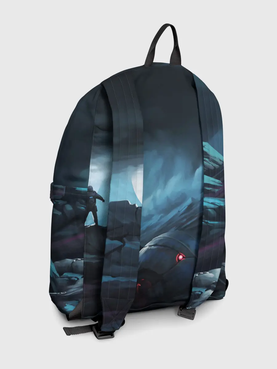 Рюкзак джинсовый / Космонавт