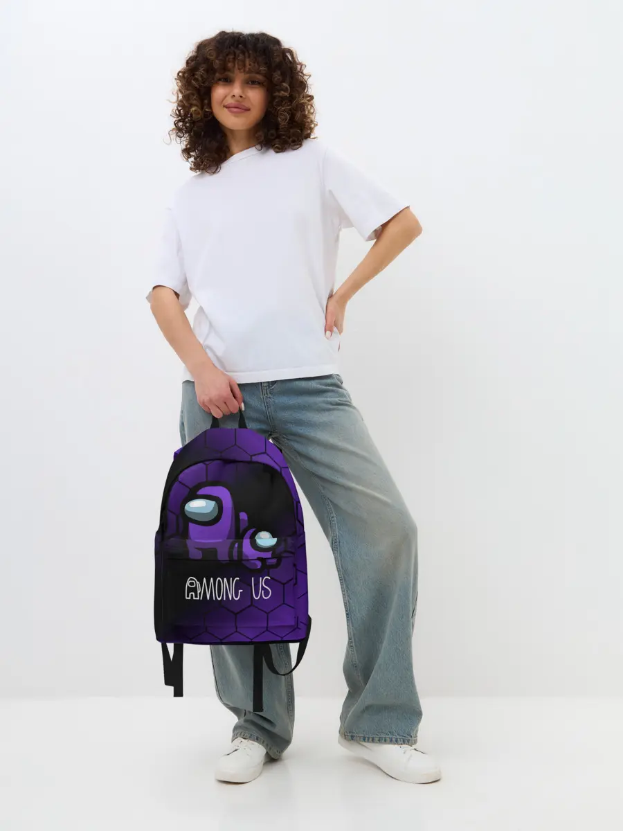 Рюкзак джинсовый / AMONG US - DARK