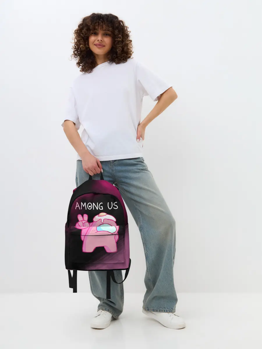 Рюкзак джинсовый / AMONG US - Милота