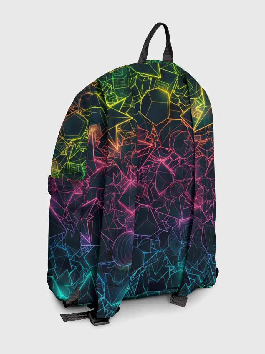 Рюкзак джинсовый / Клубная геометрия