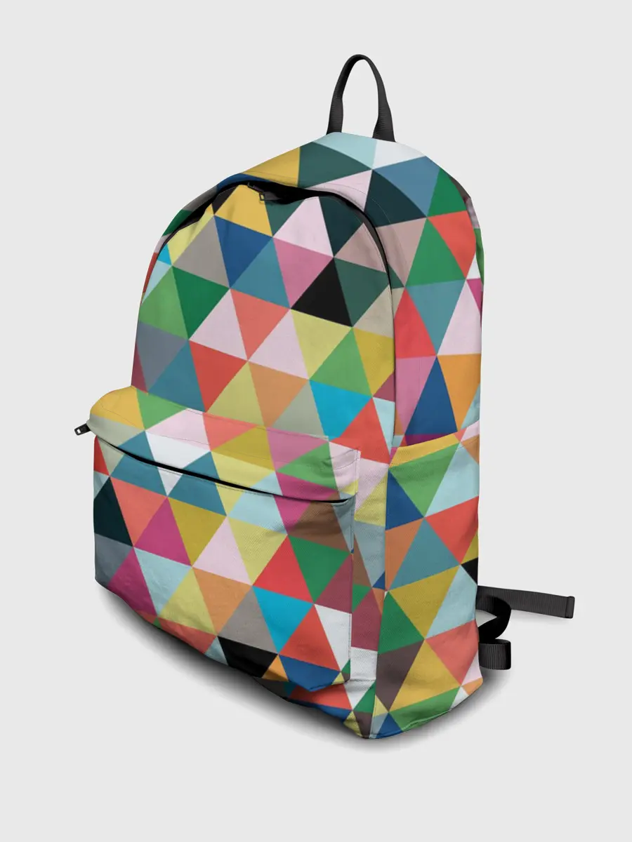 Рюкзак джинсовый / хипстерский паттерн