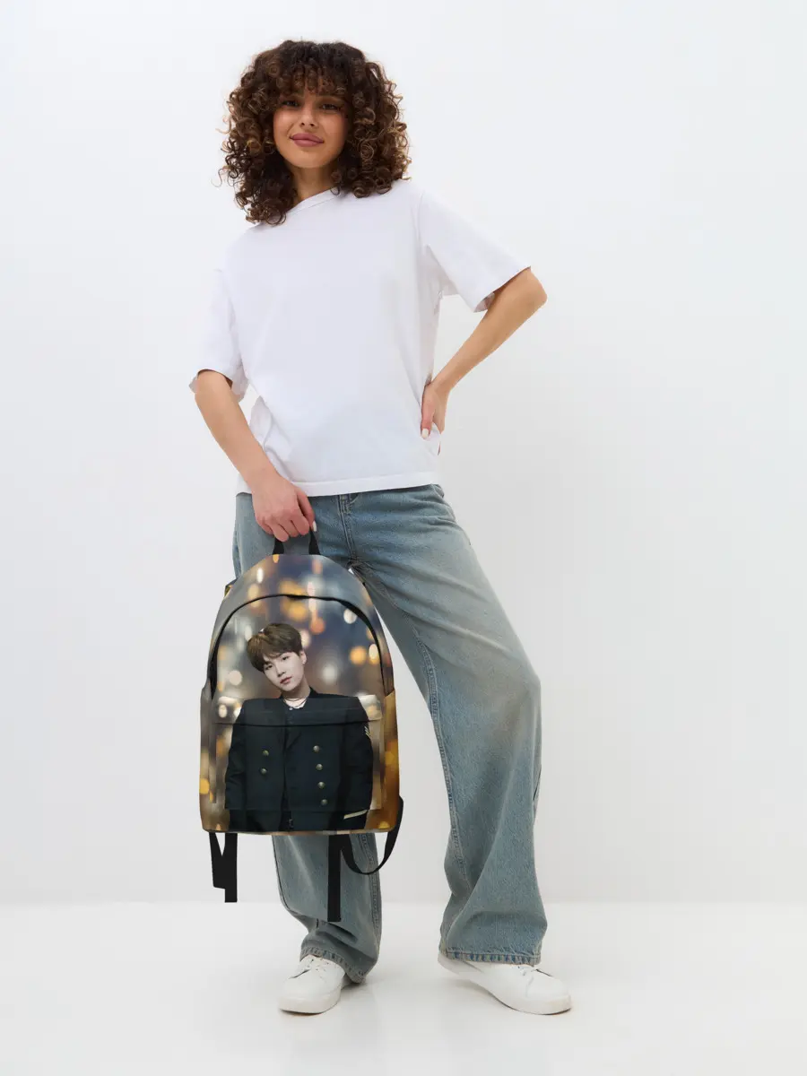 Рюкзак джинсовый / MIN YOONGI