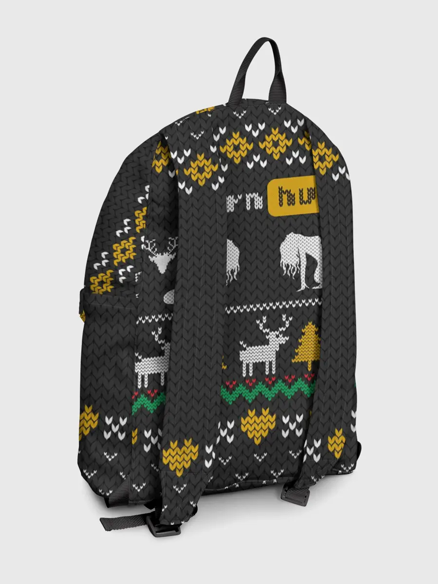 Рюкзак джинсовый / Pornhub свитер с оленями