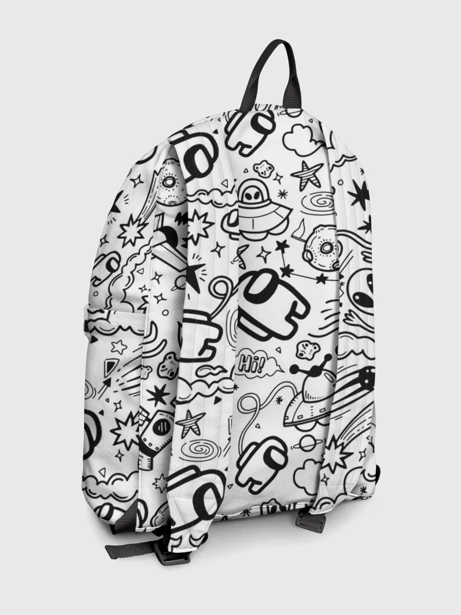 Рюкзак джинсовый / AMONG US