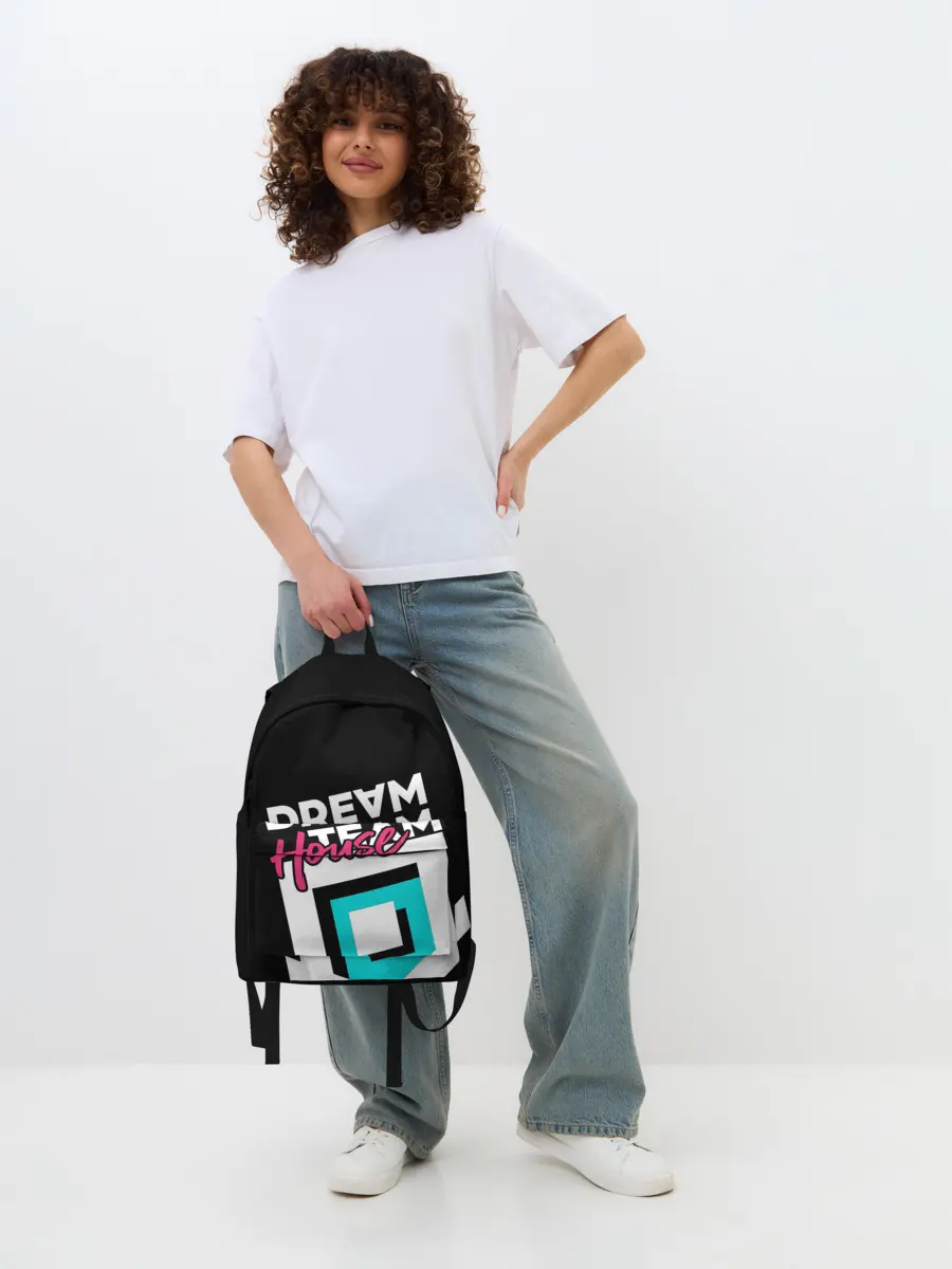 Рюкзак джинсовый / House