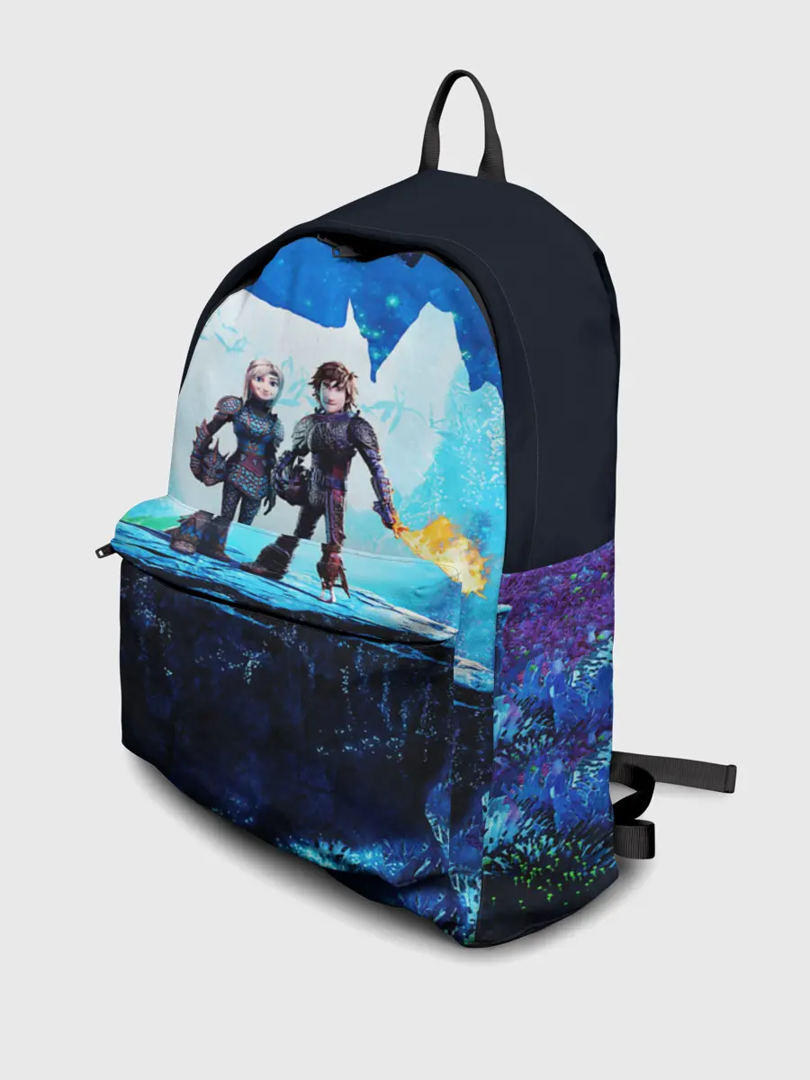 Рюкзак джинсовый / Как приручить Дракона 3