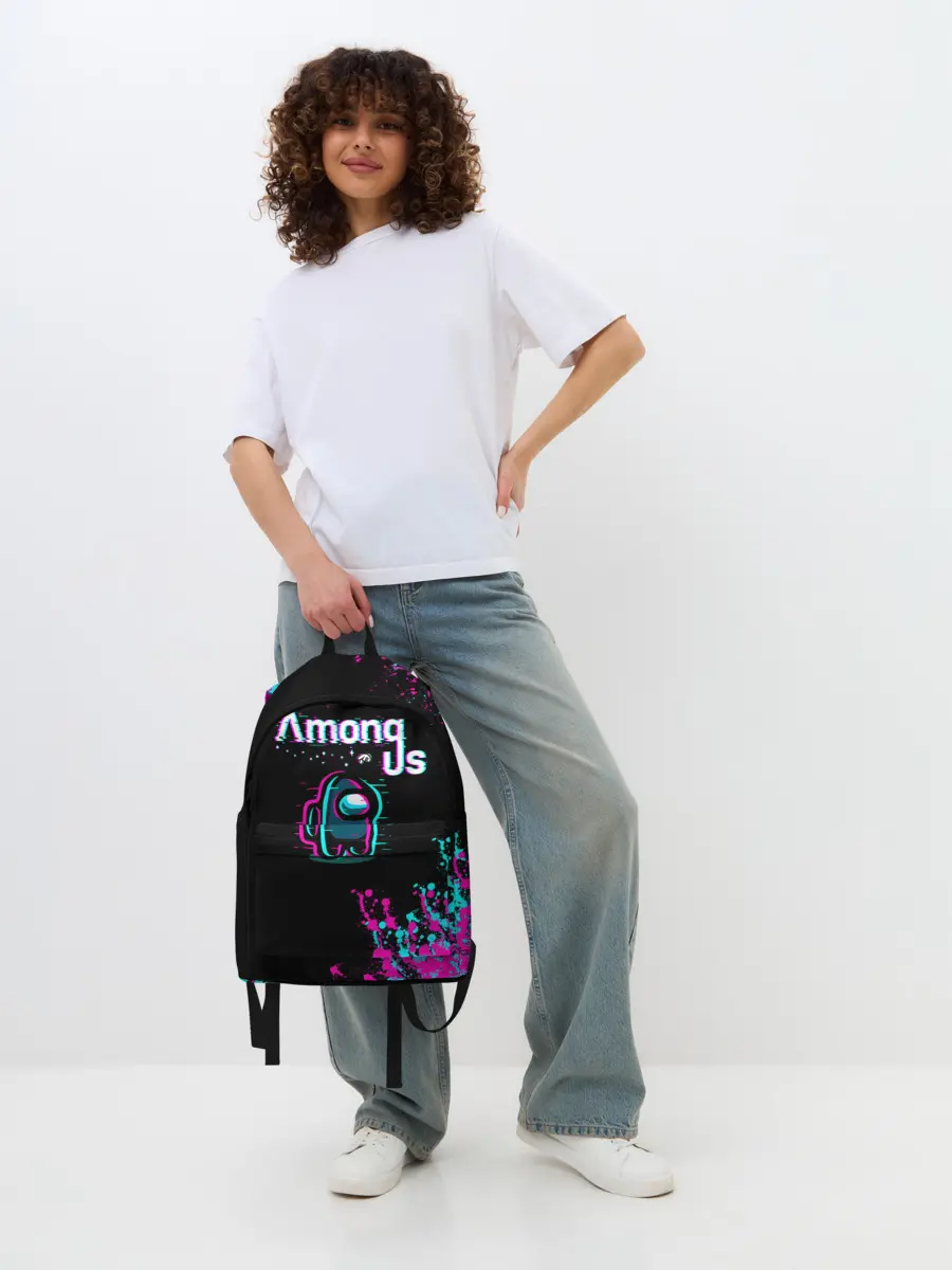 Рюкзак джинсовый / Among Us