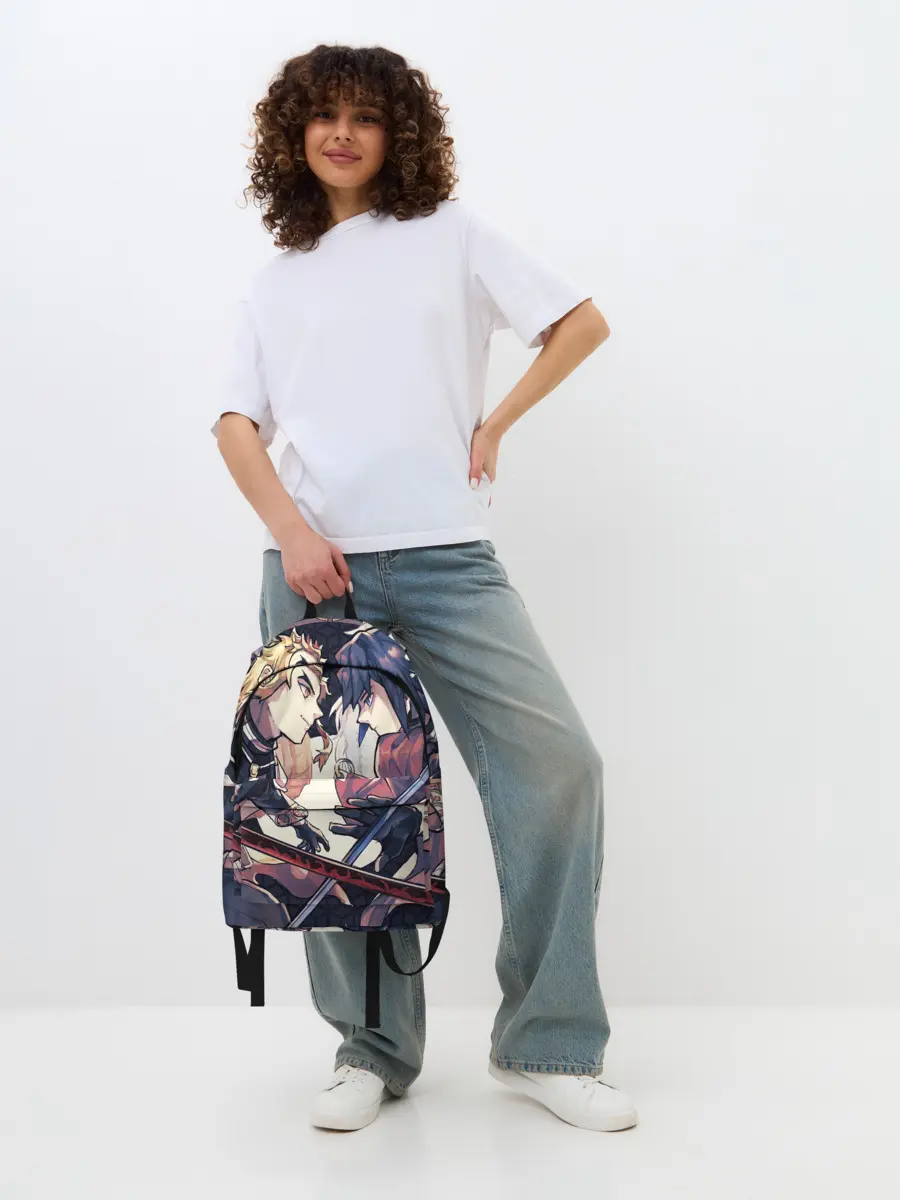 Рюкзак джинсовый / Два Клинка