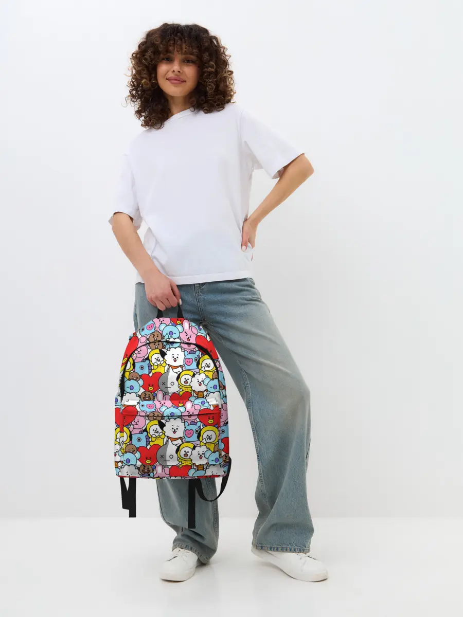 Рюкзак джинсовый / BT21 / BTS