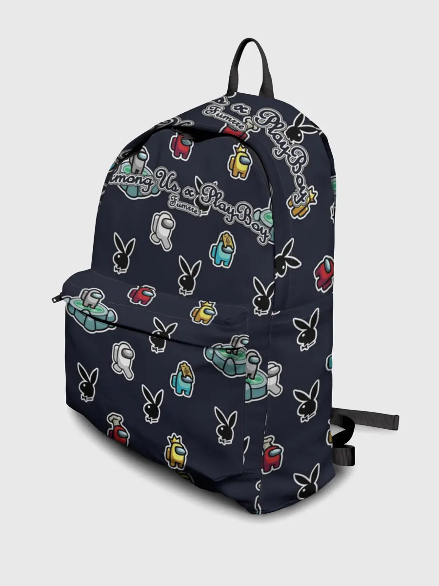 Рюкзак джинсовый / PlayBoy x Among Us monogram