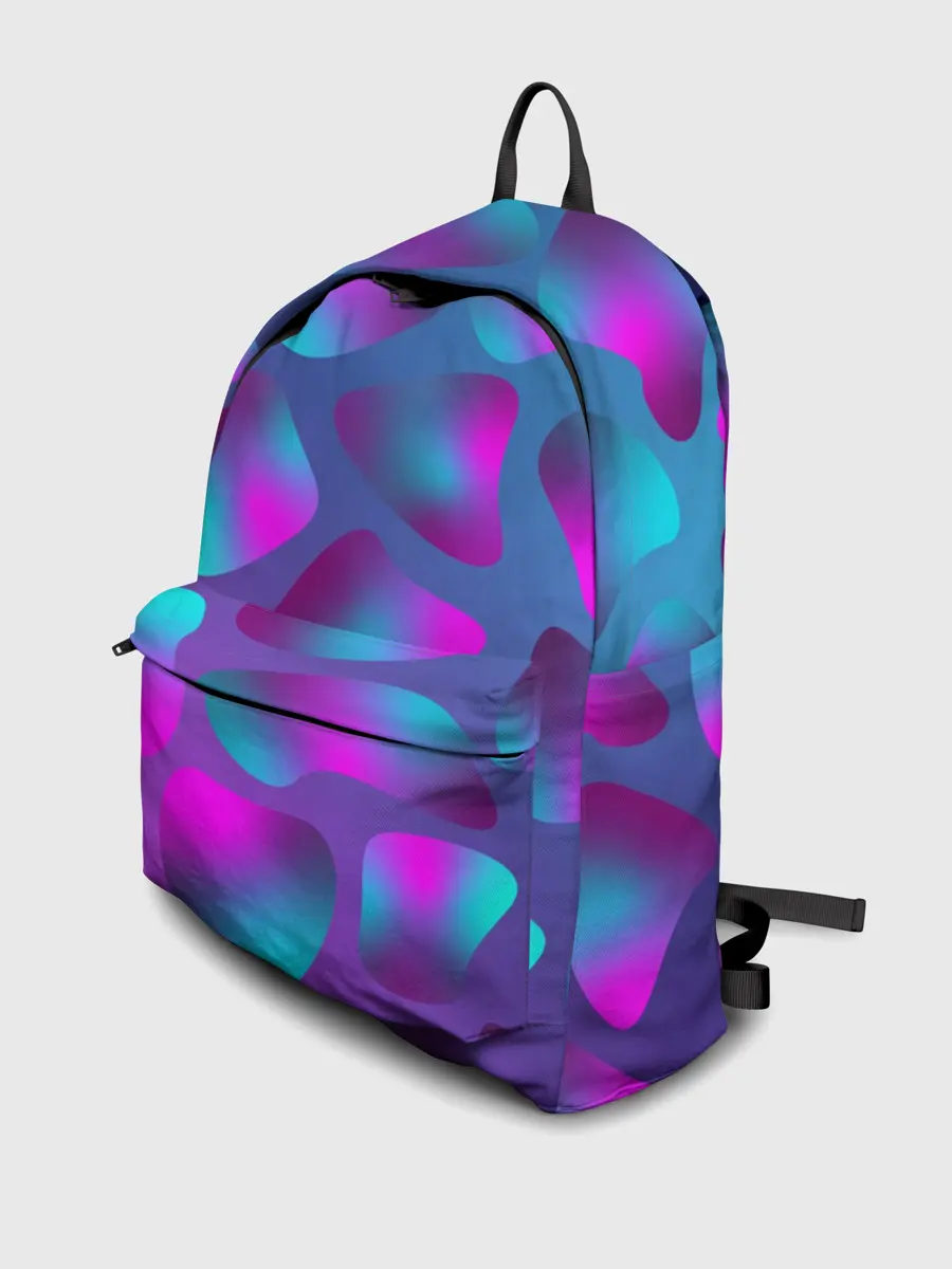Рюкзак джинсовый / Неоновые капли