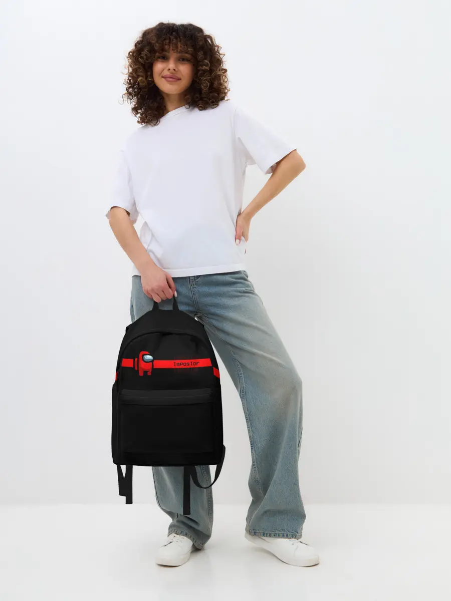 Рюкзак джинсовый / AMONG US - Impostor