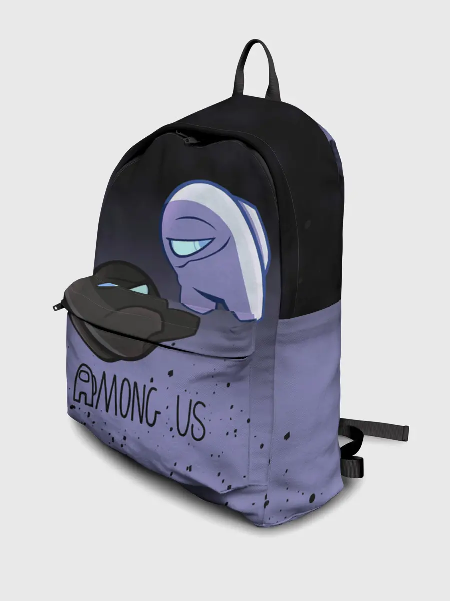 Рюкзак джинсовый / AMONG US - Кто Импостор?