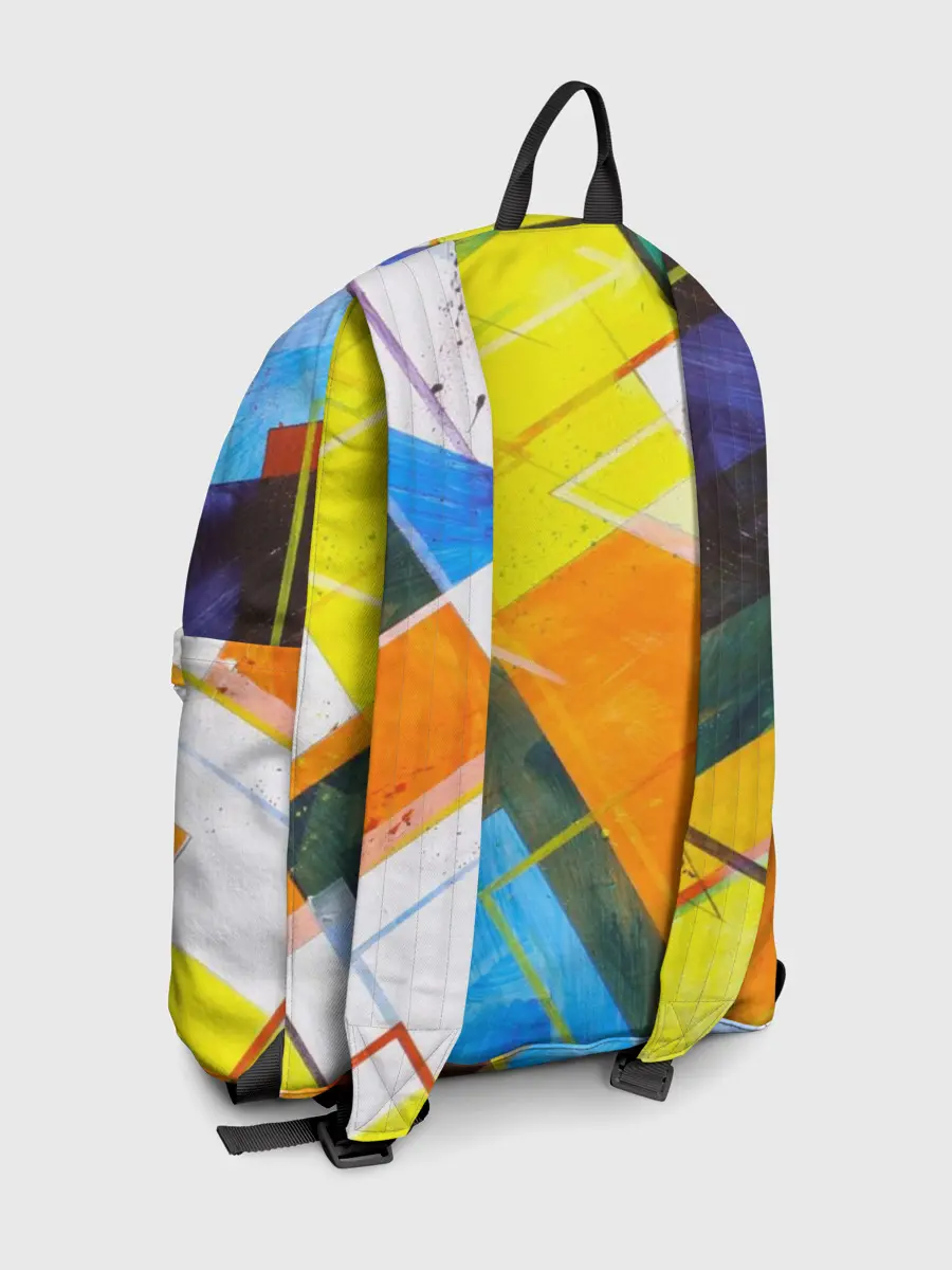 Рюкзак джинсовый / Геометрический хаос