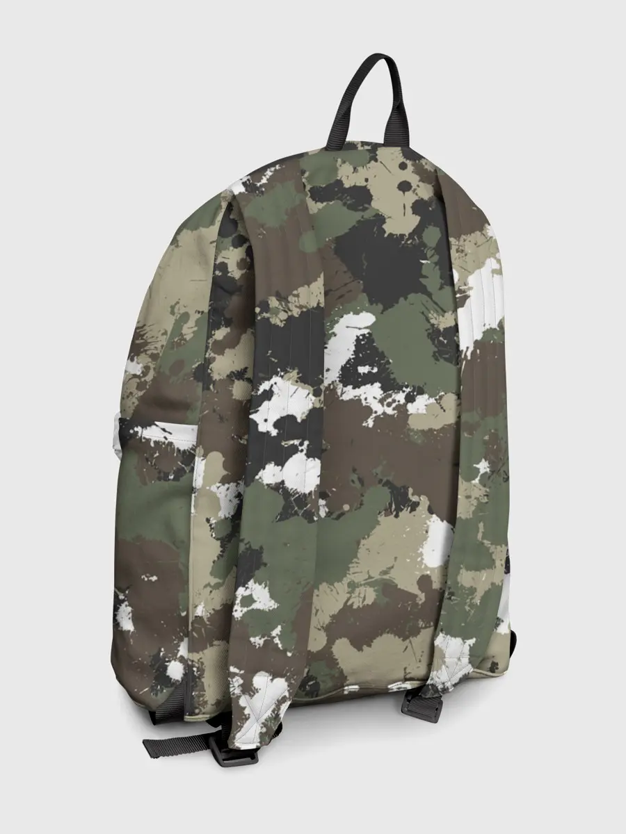 Рюкзак джинсовый / Камуфляж с кляксами