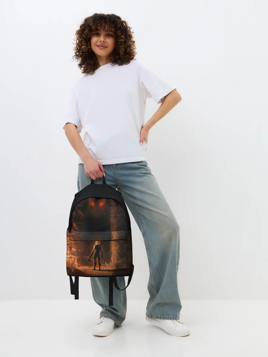 Рюкзак джинсовый / Ведьмак