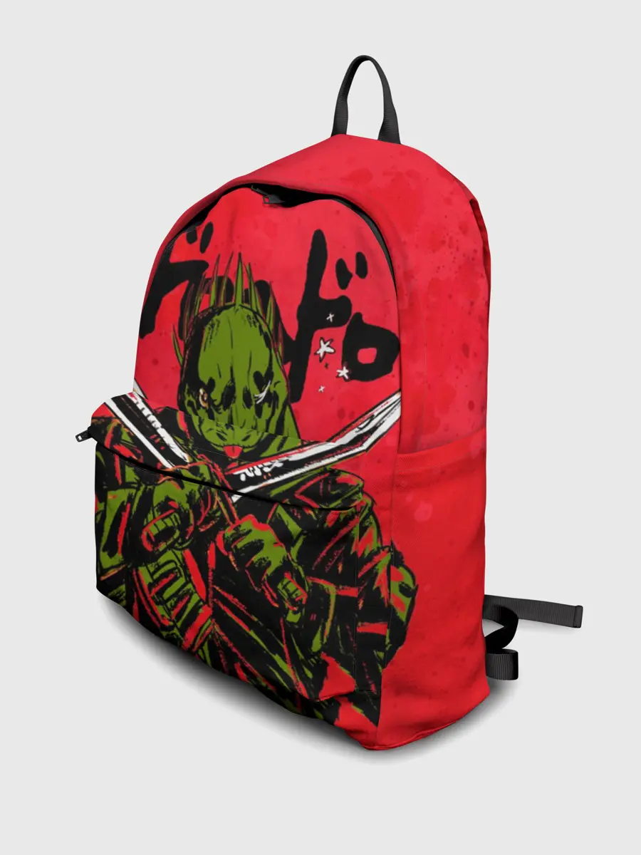 Рюкзак джинсовый / зеленый Кайман