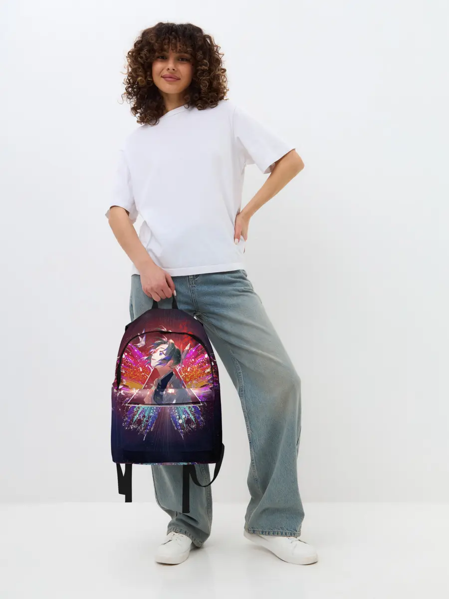 Рюкзак джинсовый / Шинобу Кочо