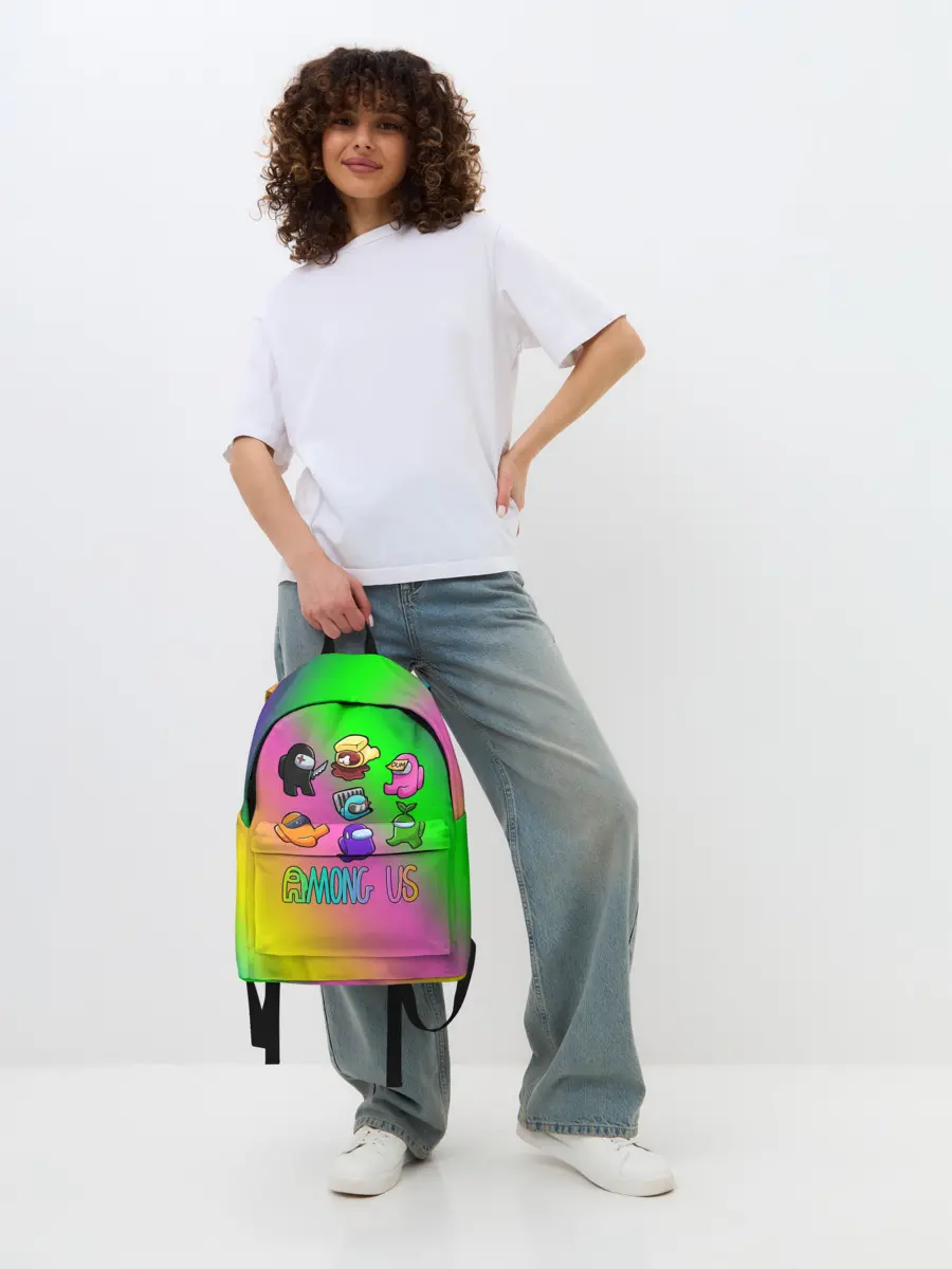 Рюкзак джинсовый / AMONG US