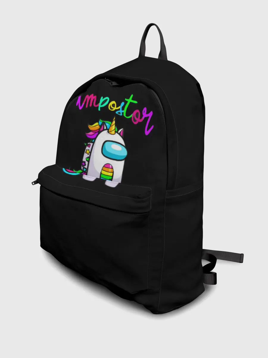 Рюкзак джинсовый / Среди нас -Единорог