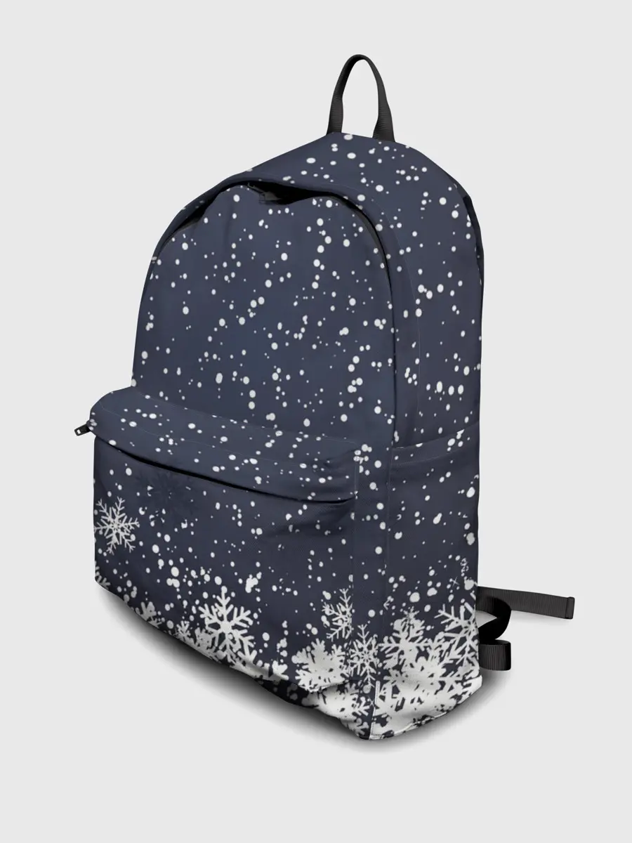 Рюкзак джинсовый / Атмосфера нового года