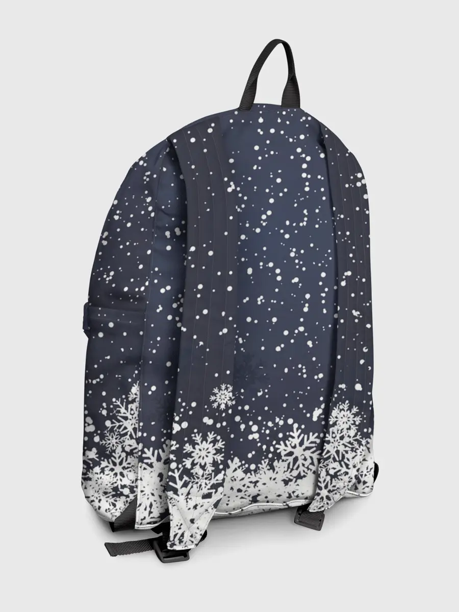 Рюкзак джинсовый / Атмосфера нового года