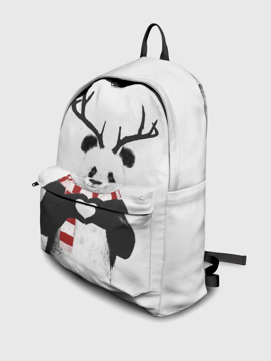 Рюкзак джинсовый / Новогодний Панда