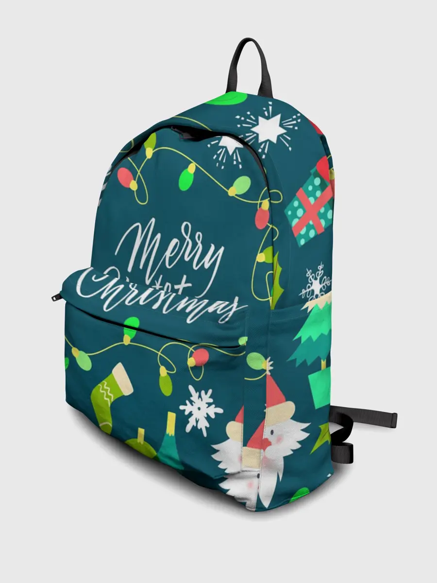 Рюкзак джинсовый / Merry Christmas