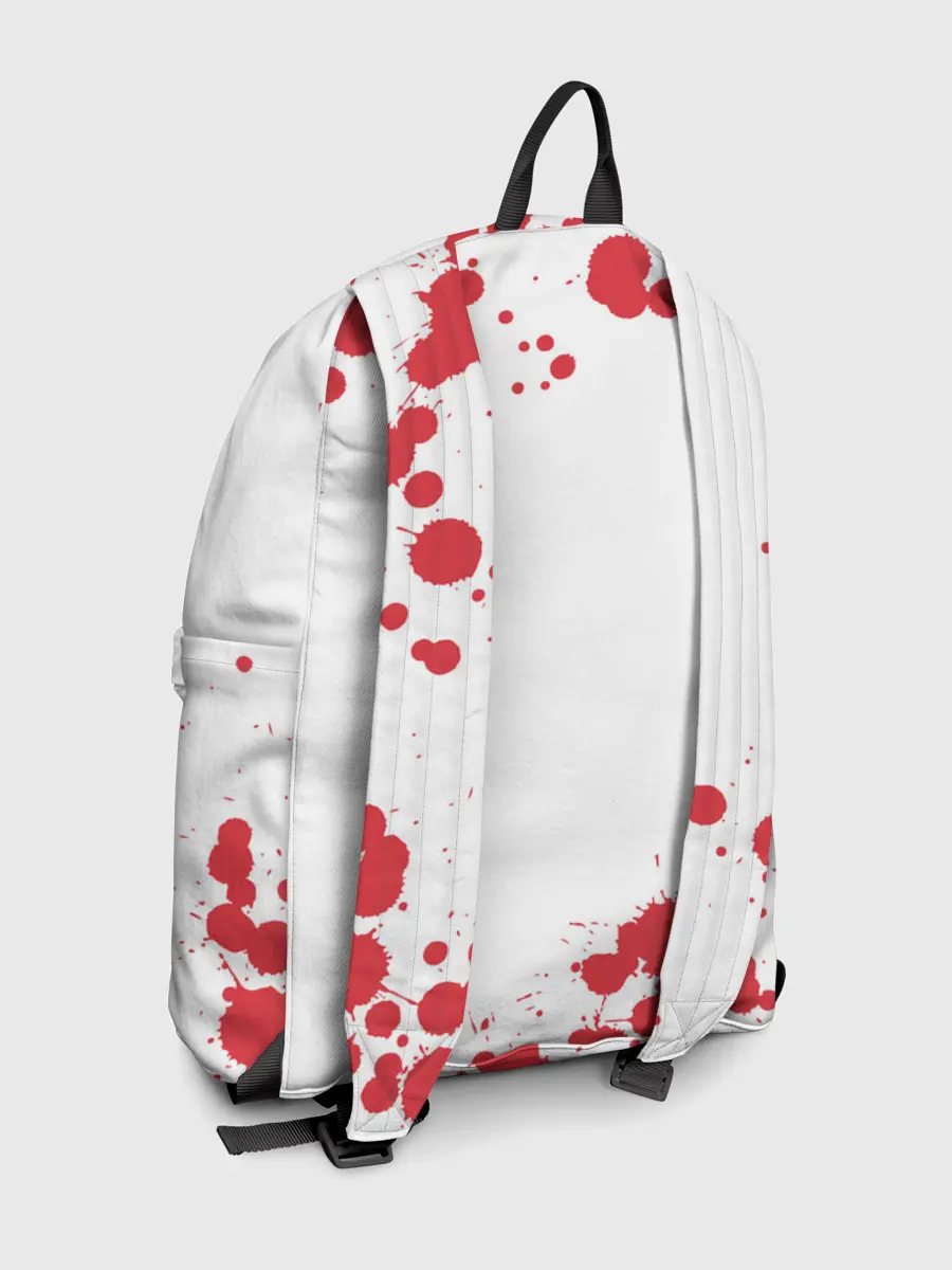 Рюкзак джинсовый / AMONG US - Импостор Покушал