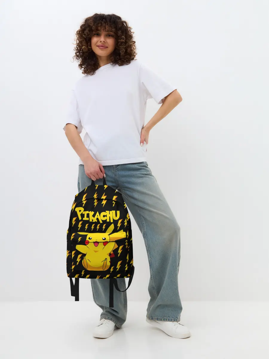 Рюкзак джинсовый / ПИКАЧУ