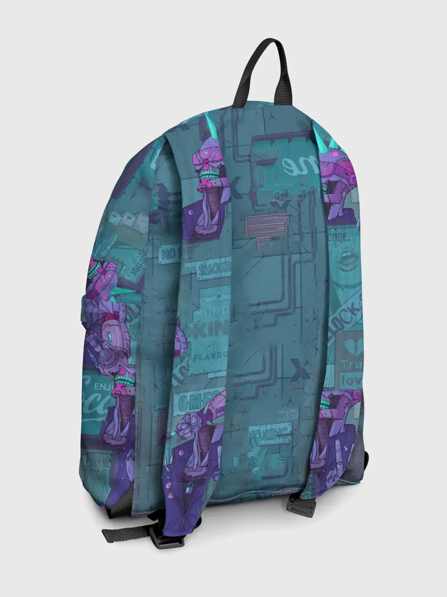 Рюкзак джинсовый / Cyberpunk 2077