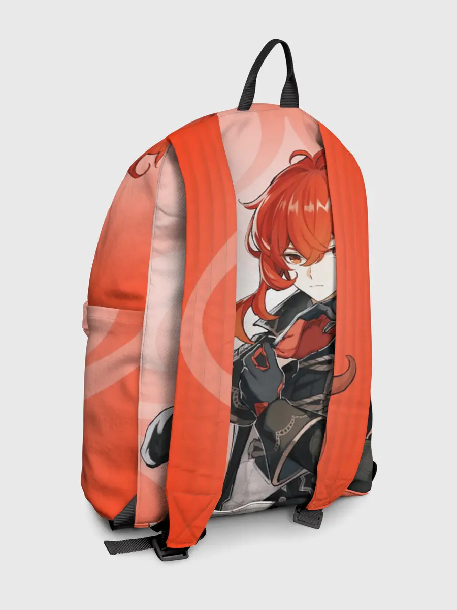 Рюкзак джинсовый / GENSHIN IMPACT, ДИЛЮК