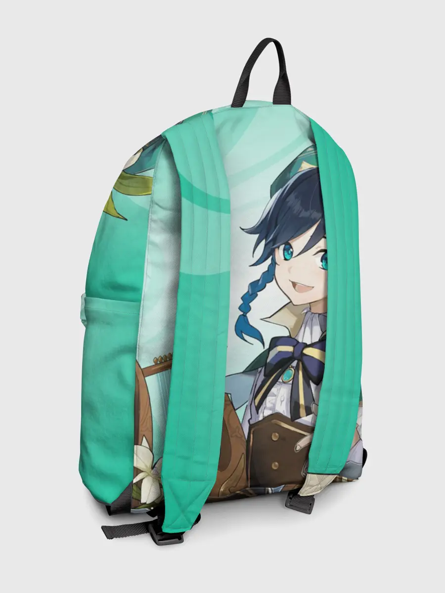 Рюкзак джинсовый / GENSHIN IMPACT, ВЕНТИ