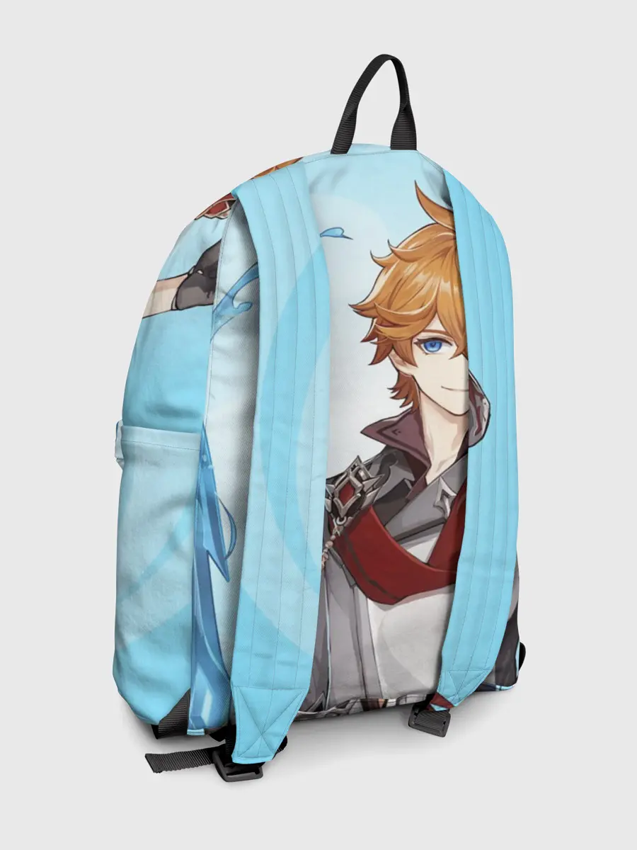 Рюкзак джинсовый / GENSHIN IMPACT, ТАРТАЛЬЯ