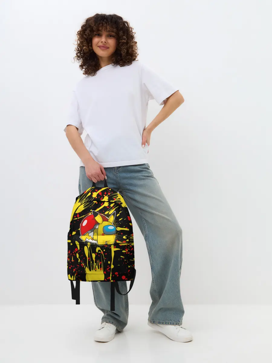 Рюкзак джинсовый / Sus Among with Us.