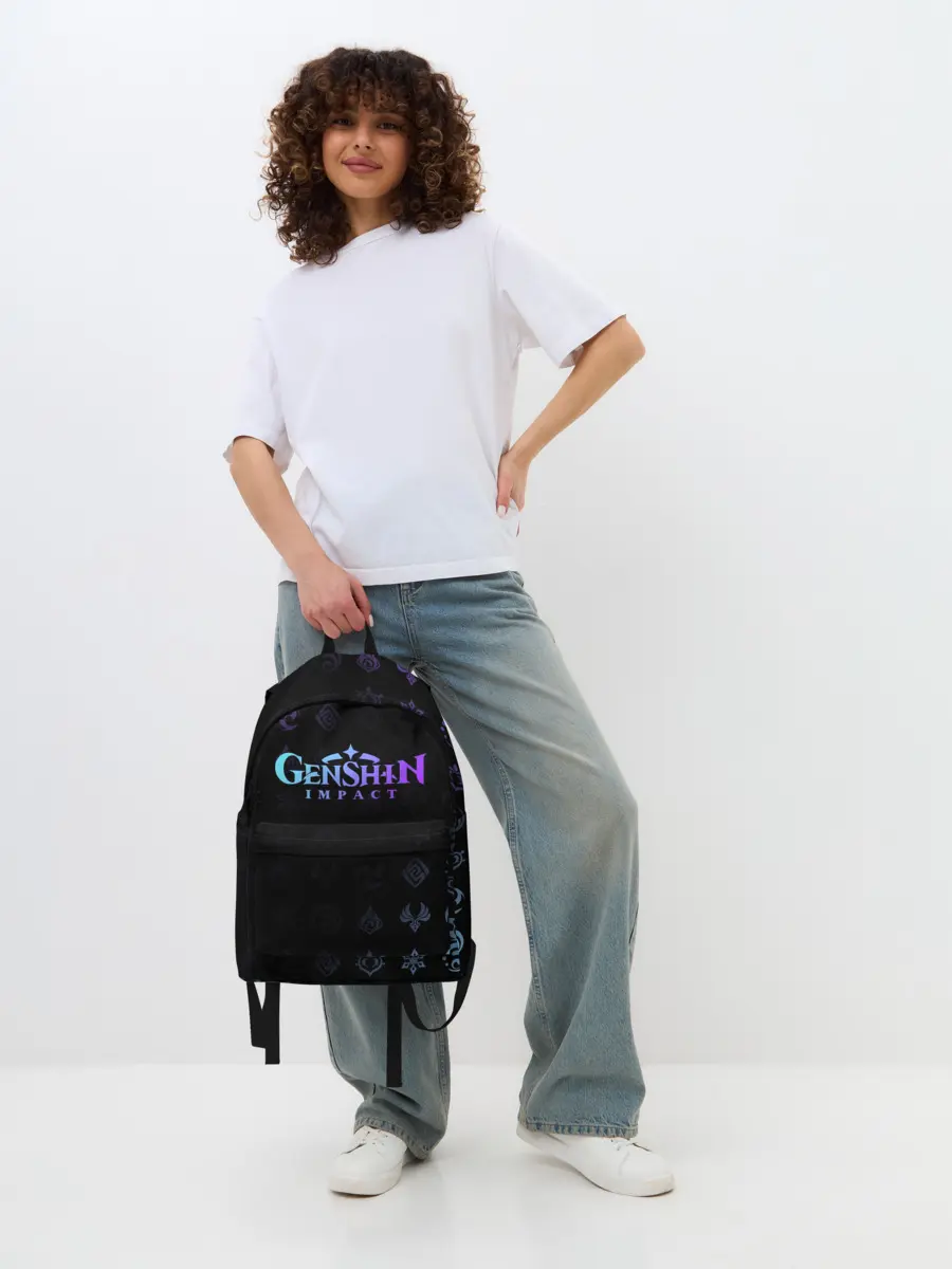 Рюкзак джинсовый / GENSHIN IMPACT