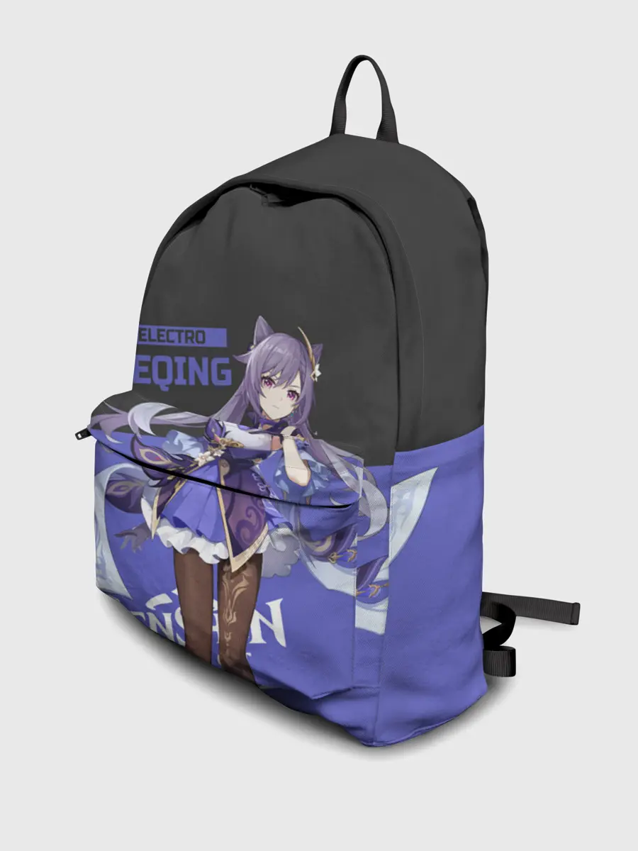 Рюкзак джинсовый / Genshin Impact Keqing