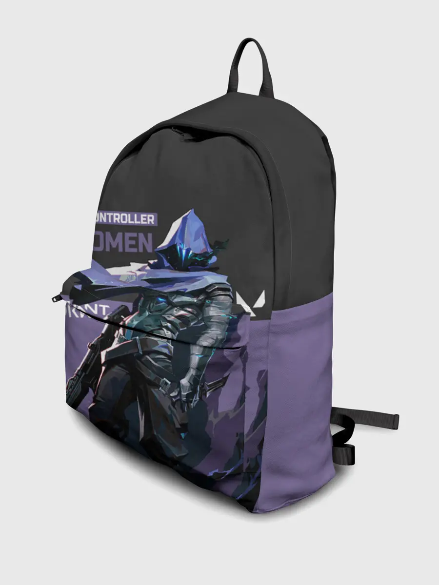 Рюкзак джинсовый / Valorant - Omen