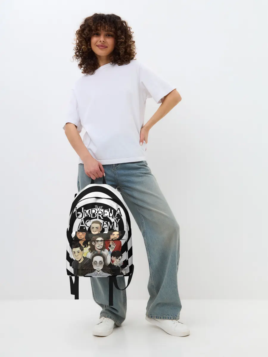 Рюкзак джинсовый / АКАДЕМИЯ АМБРЕЛЛА