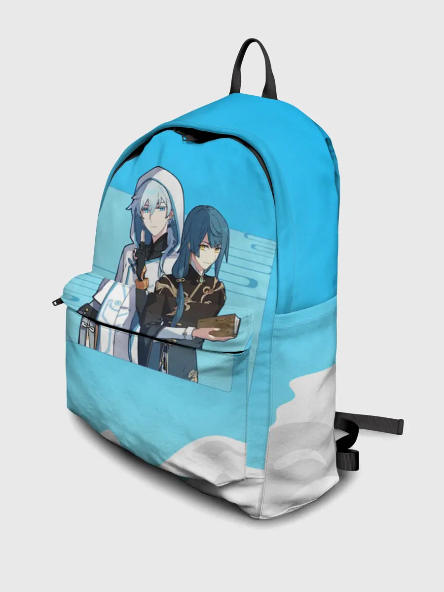 Рюкзак джинсовый / Genshin Impact