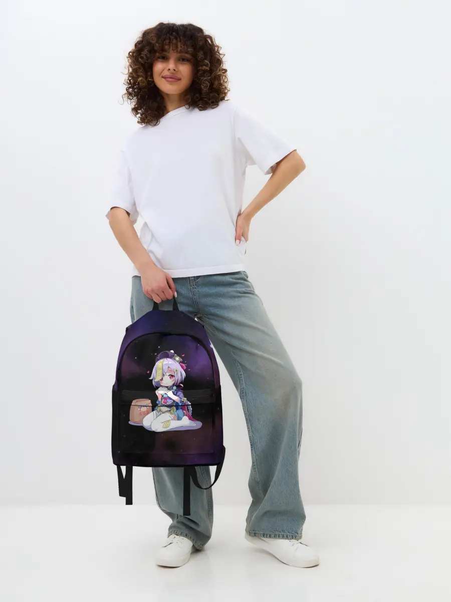 Рюкзак джинсовый / Genshin Impact