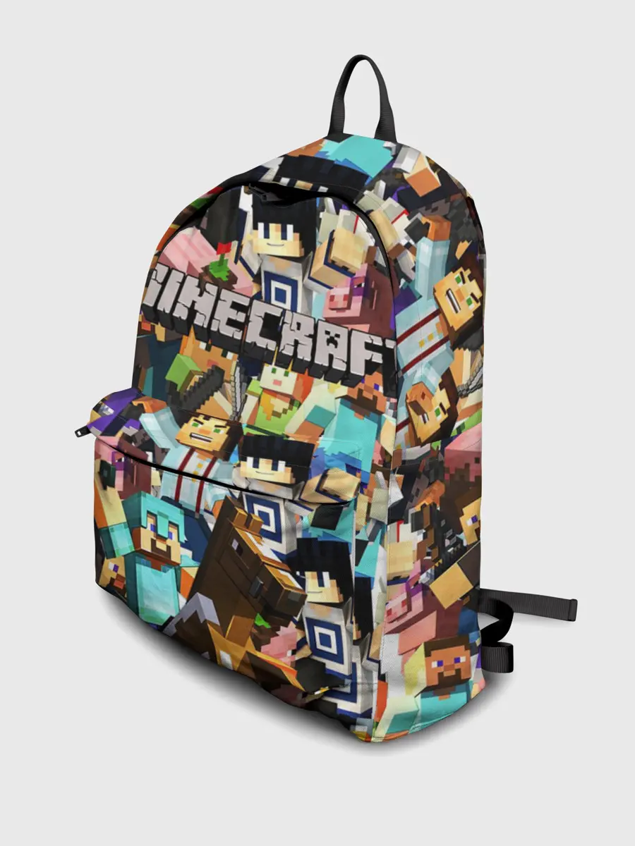 Рюкзак джинсовый / MINECRAFT