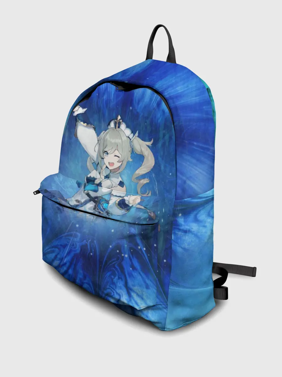 Рюкзак джинсовый / Барбара. Genshin Impact