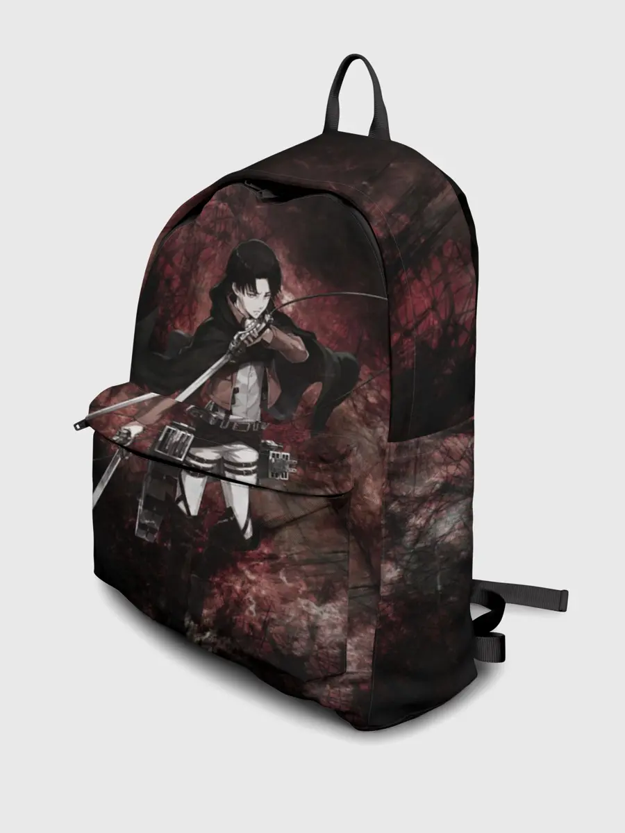 Рюкзак джинсовый / ЛЕВИ АКЕРМАН после боя