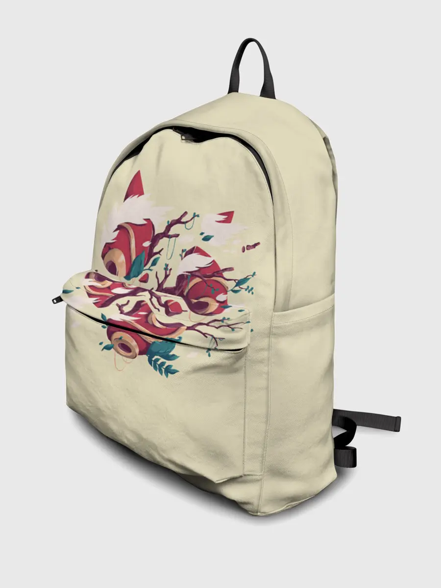 Рюкзак джинсовый / Сердце Унесенные призраками