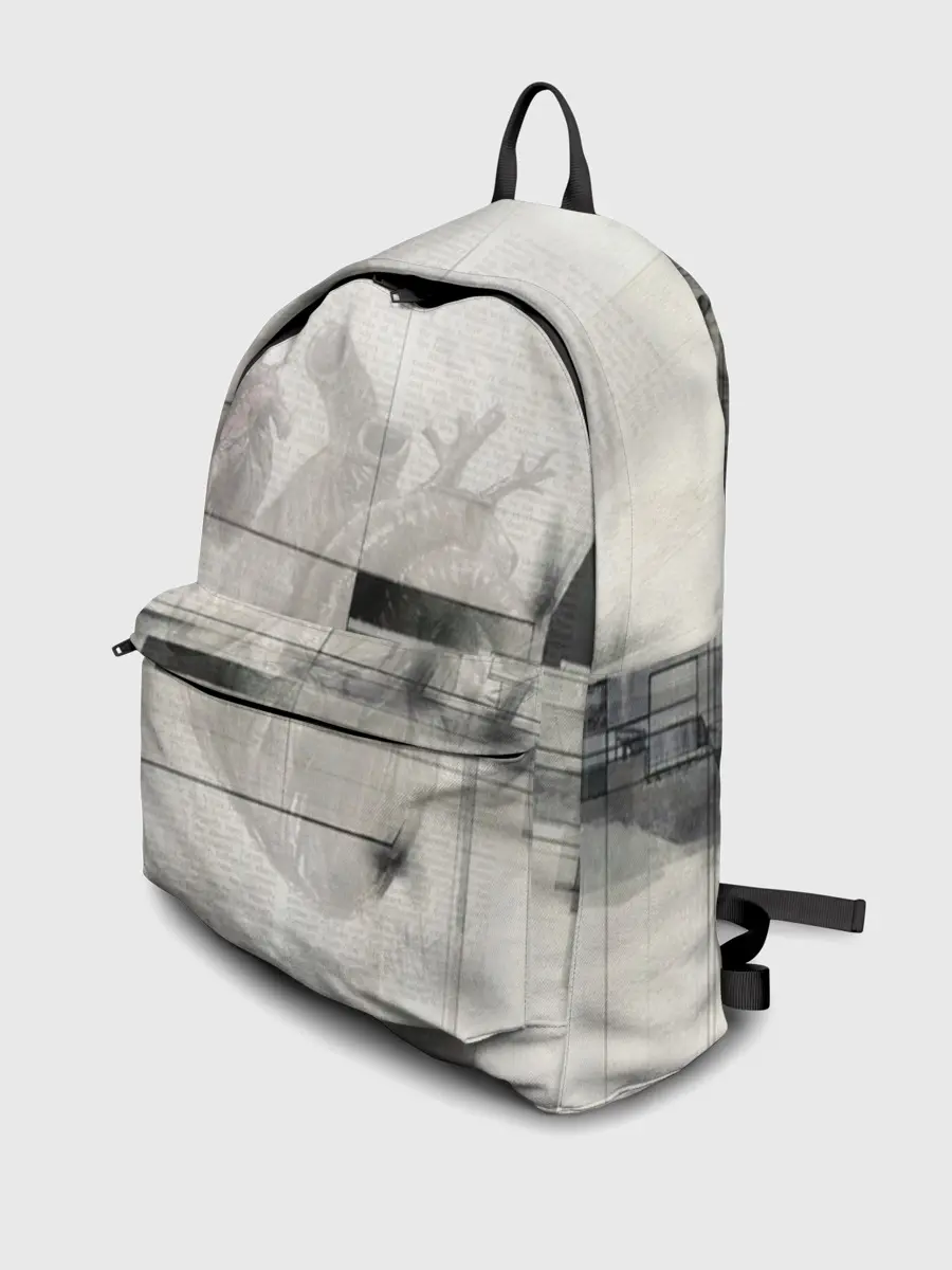 Рюкзак джинсовый / Концептуальное сердце.