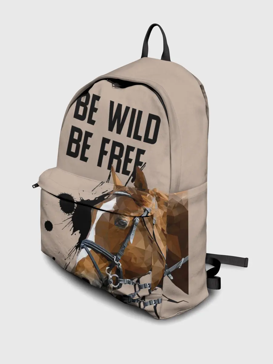 Рюкзак джинсовый / Be wild be free