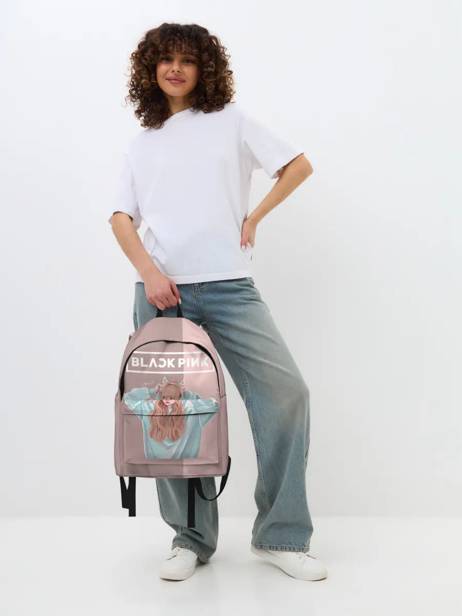 Рюкзак джинсовый / BlackPink