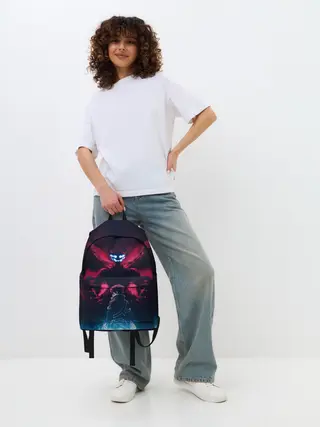 Рюкзак джинсовый / Kirito спиной