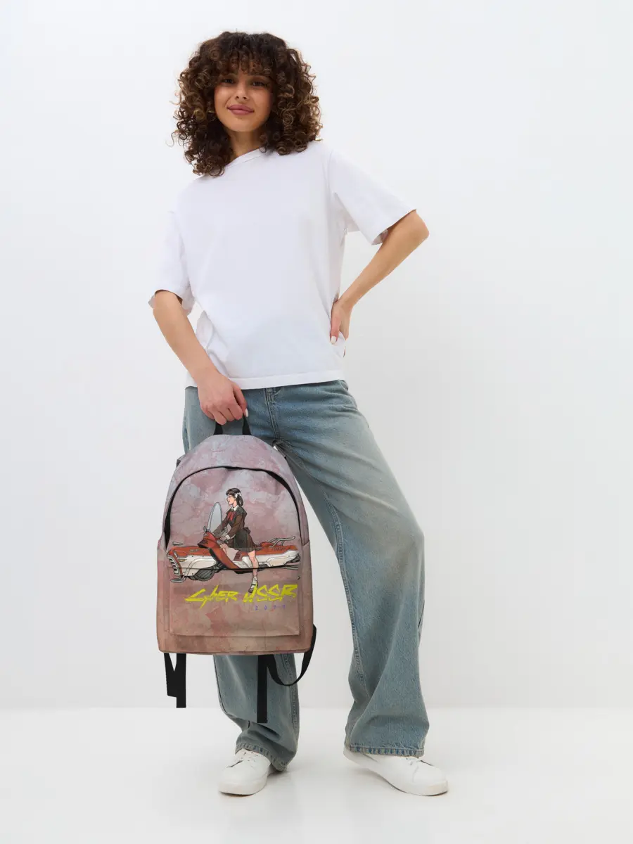 Рюкзак джинсовый / Cyber USSR 2077